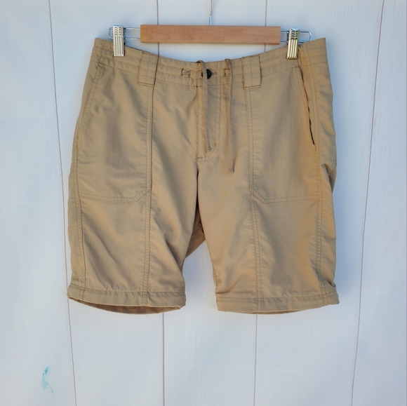 Patagonia Pants - Patagonia women's tan outdoor shorts